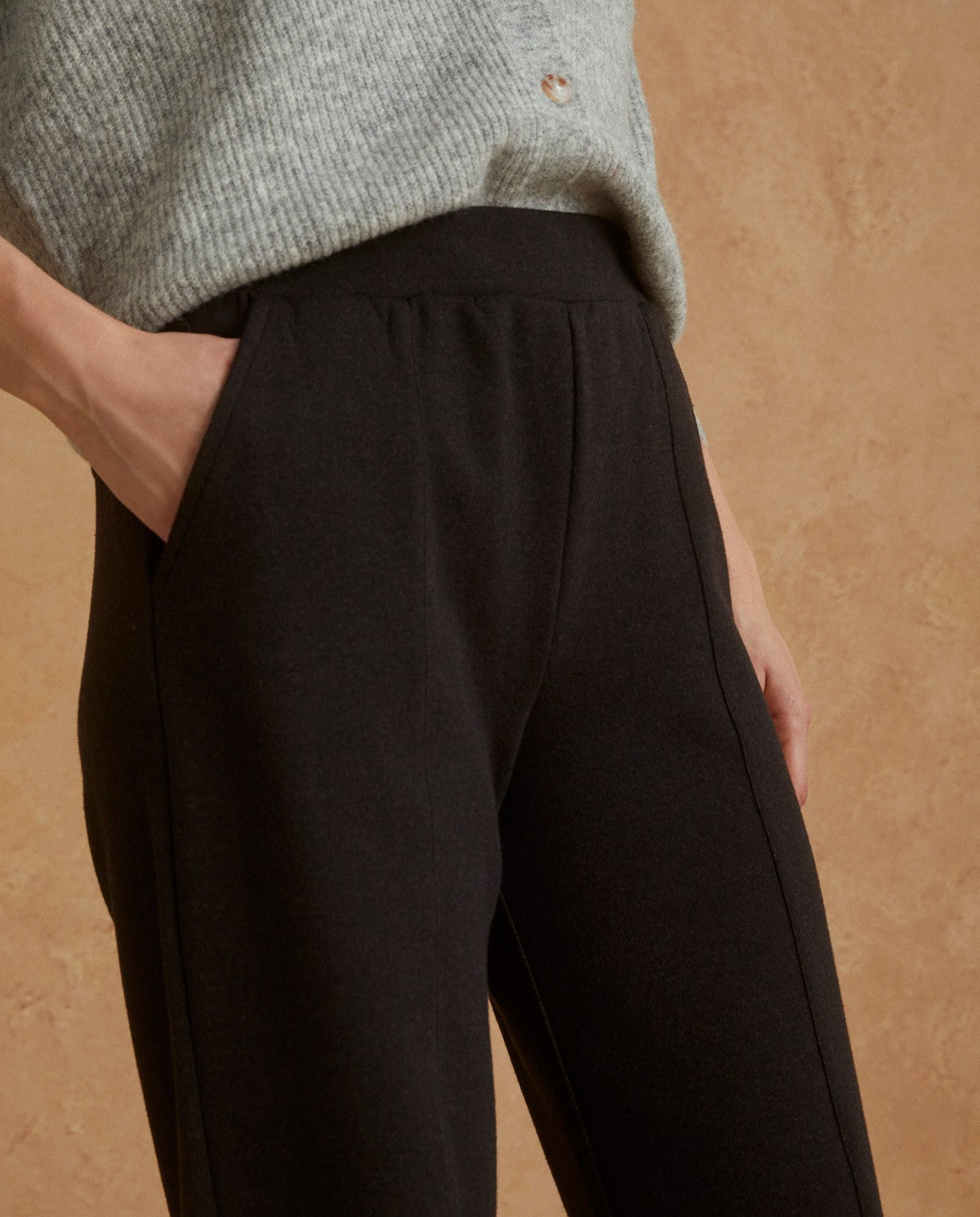 Soft Heathered Trouser