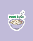 Dino Eggs Sticker