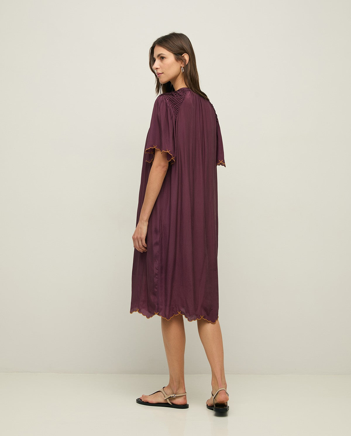 Mao Collar Dress - Frock Toronto