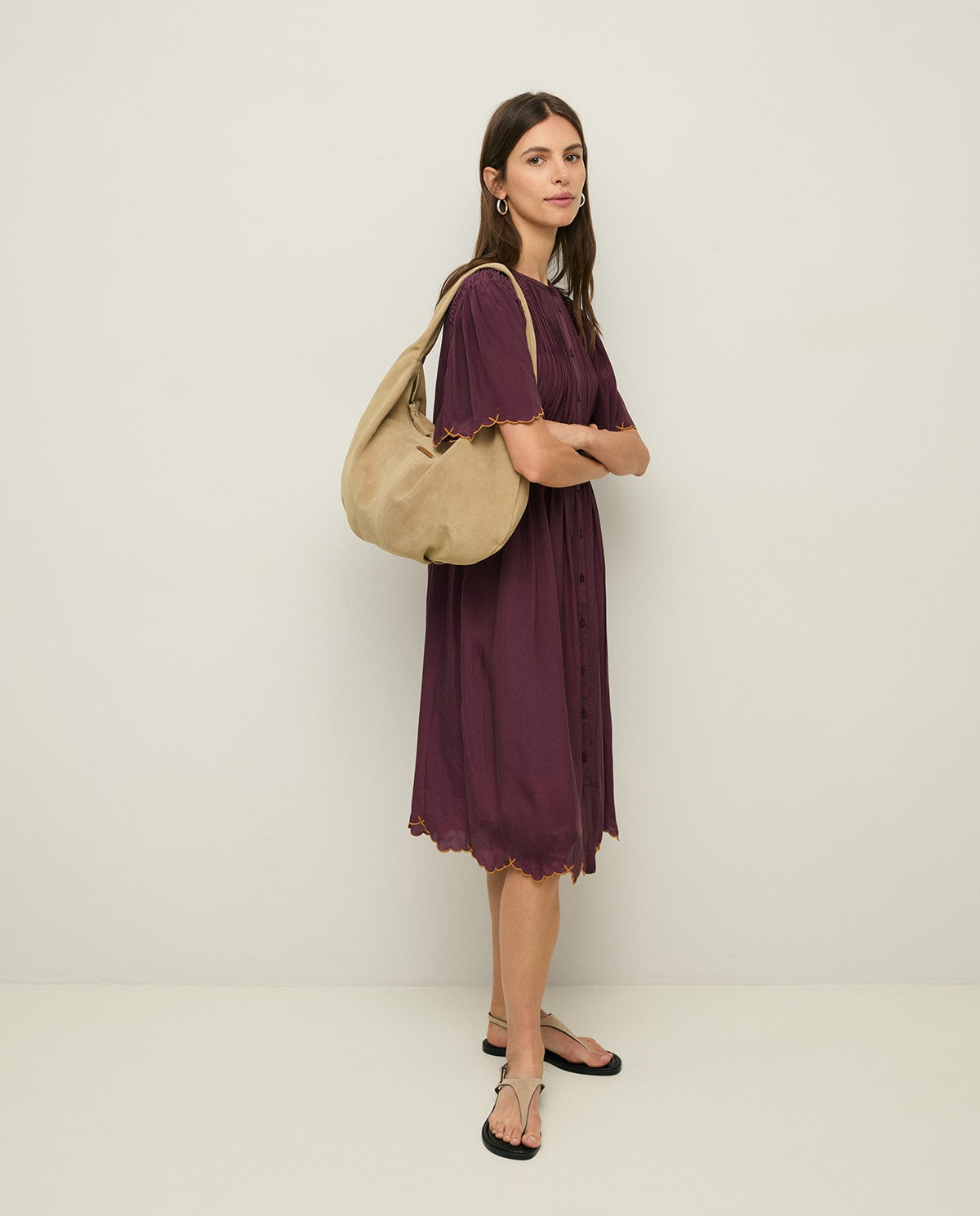 Mao Collar Dress - Frock Toronto