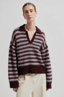 Vienna Knit Collar Sweater