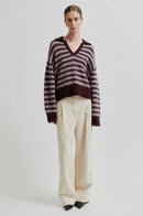 Vienna Knit Collar Sweater