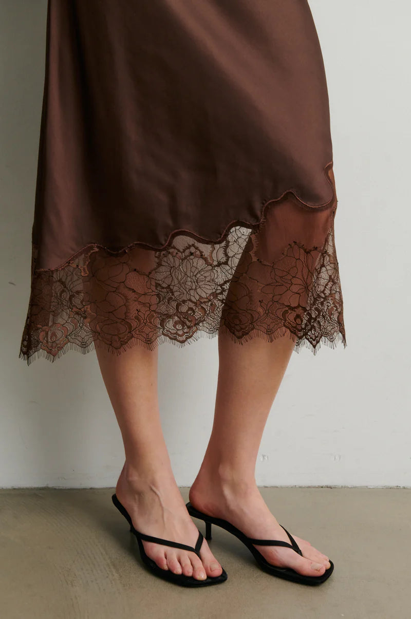 Second Female - Wila Lace Midi Skirt - Frock Toronto
