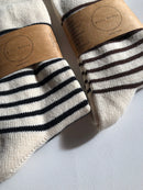 Thin Striped Long Sock