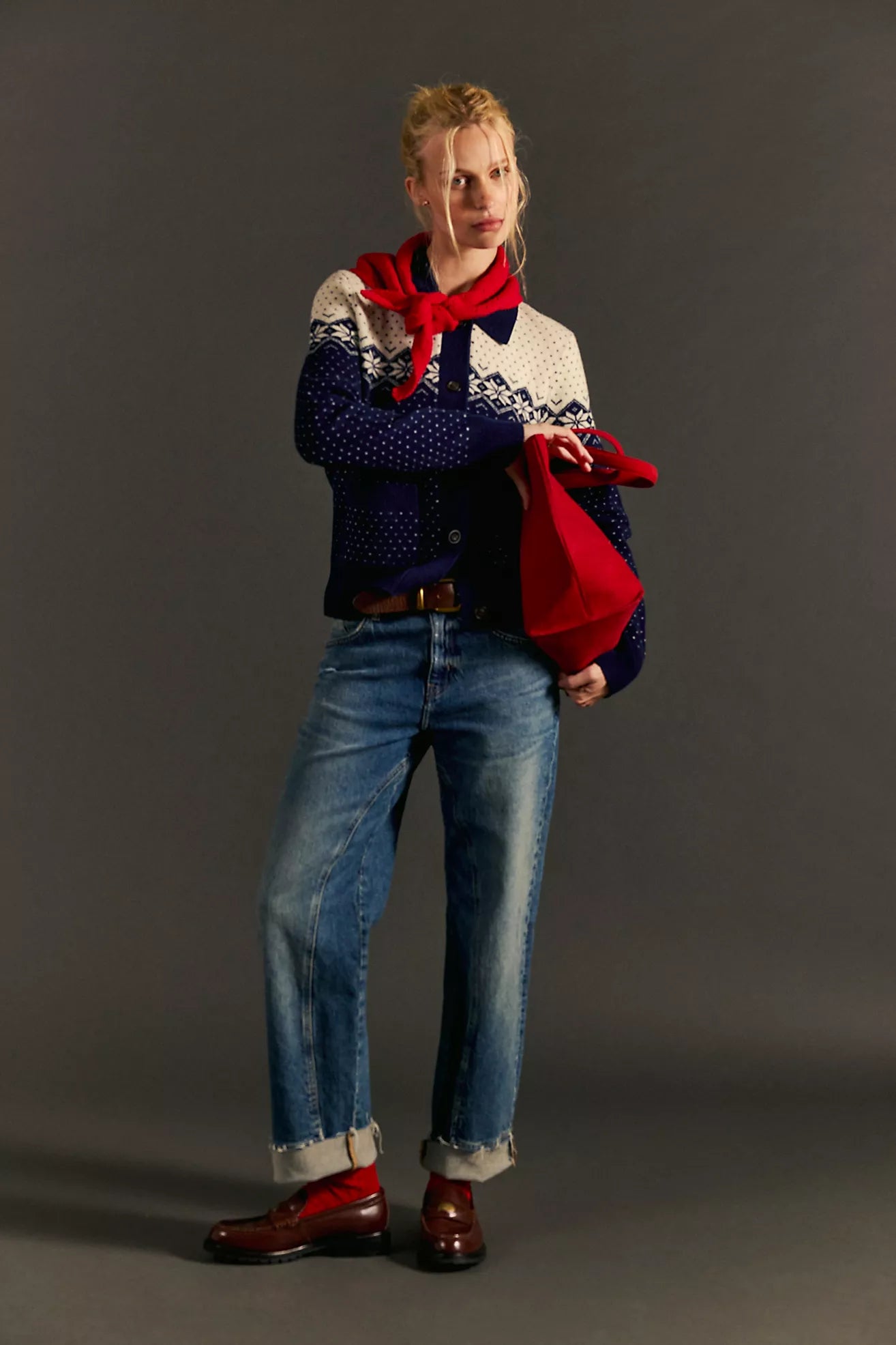 Risk Taker Mid-Rise Straight Denim