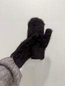 Fluffy Angora Mittens