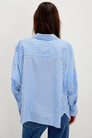 Sabine Tailored Oxford Stripe Shirt
