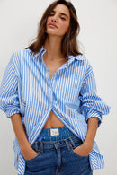Sabine Tailored Oxford Stripe Shirt