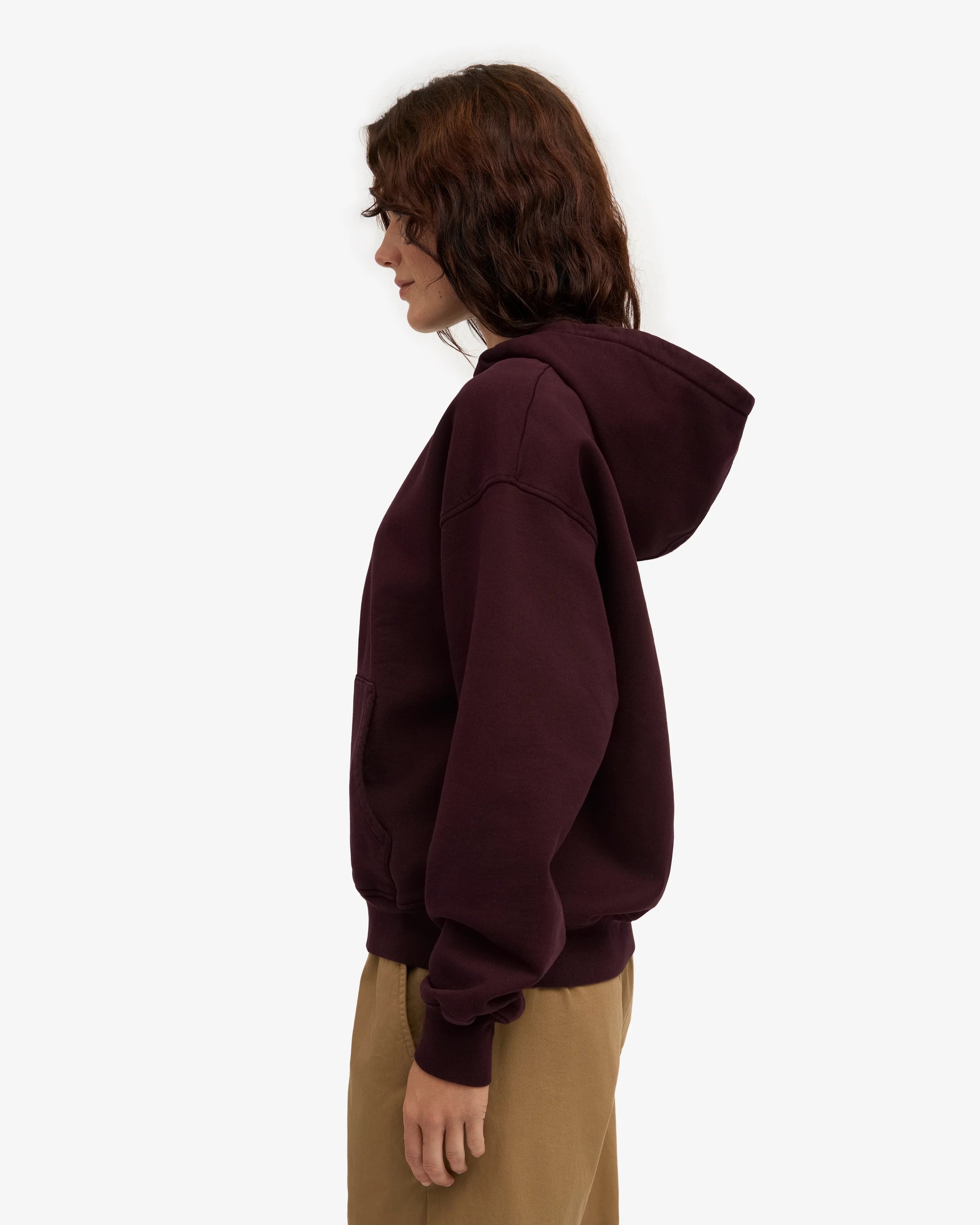 Organic Oversized Zip Hoodie