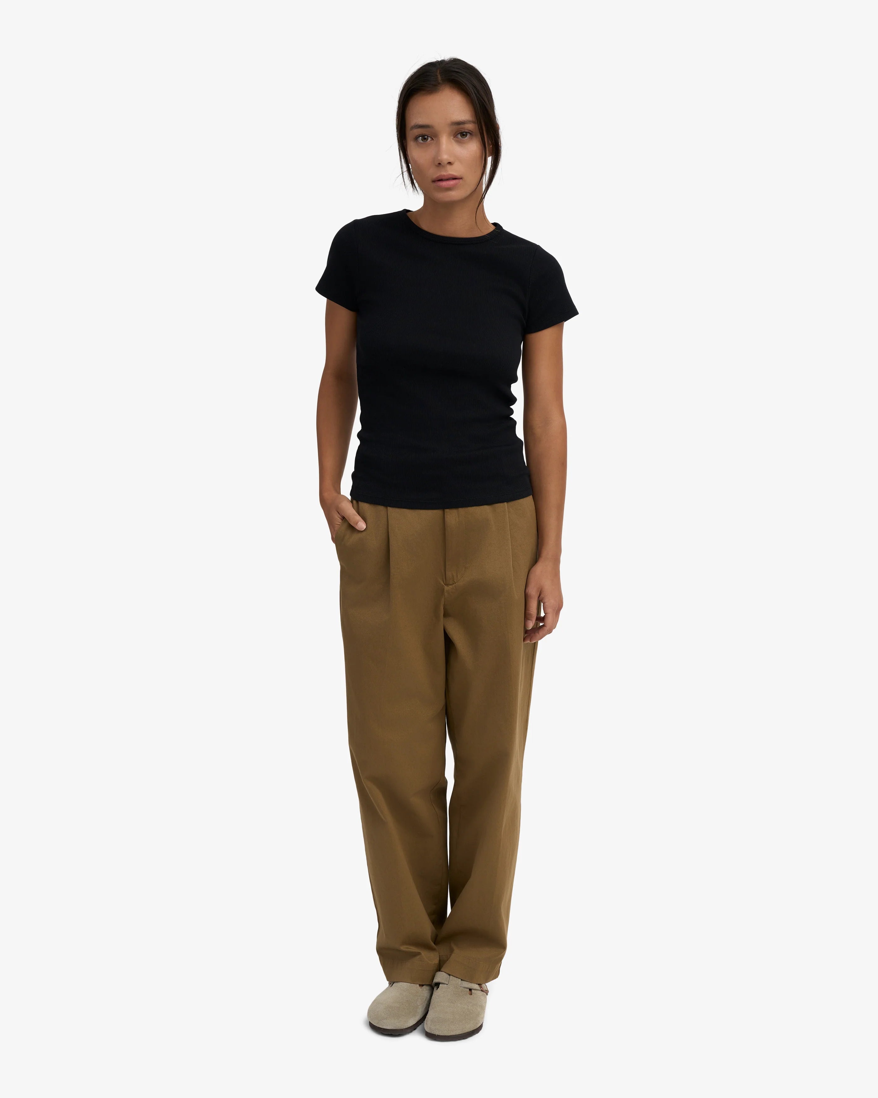 Organic Rib SS T-Shirt