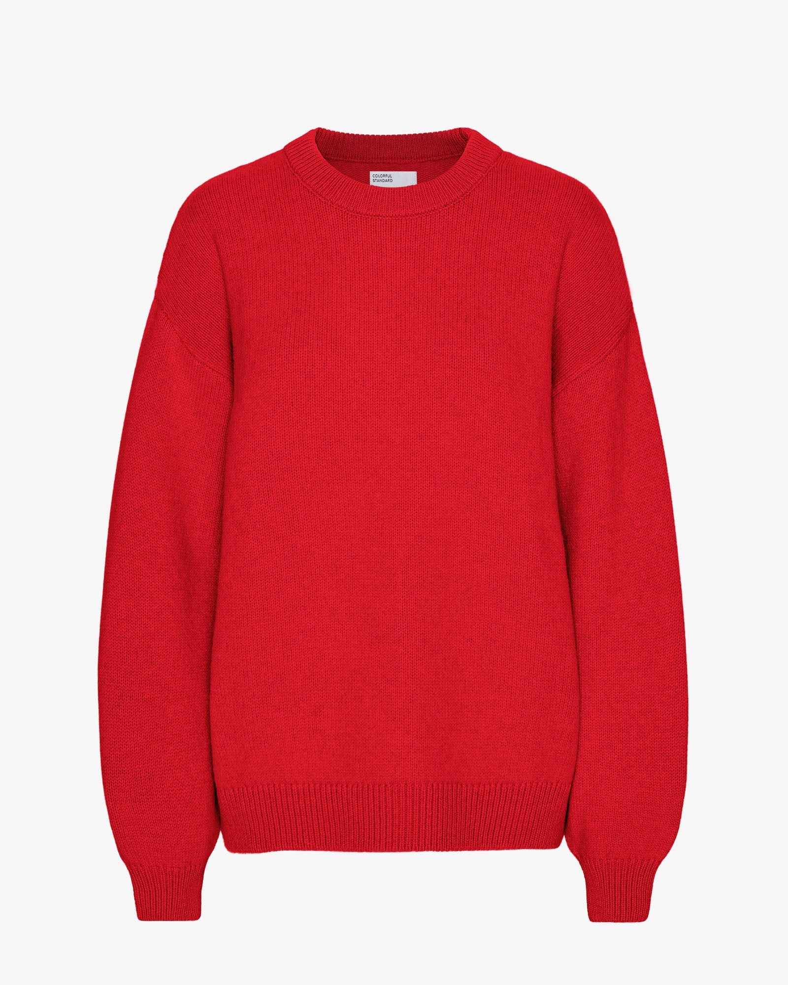 Oversized Merino Wool Crew Sweater