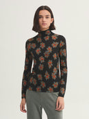 Animal Flower Turtleneck