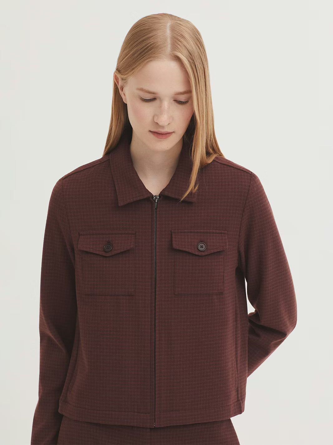 Window Checked Jacket