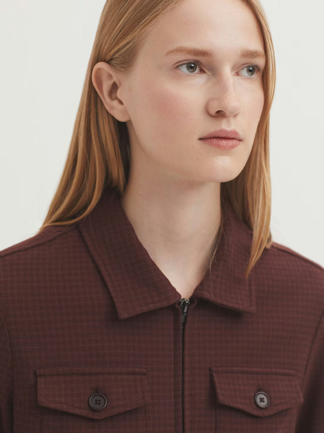 Window Checked Jacket