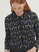 Knitted Jacquard Jacket