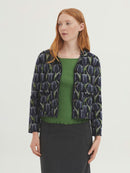Knitted Jacquard Jacket