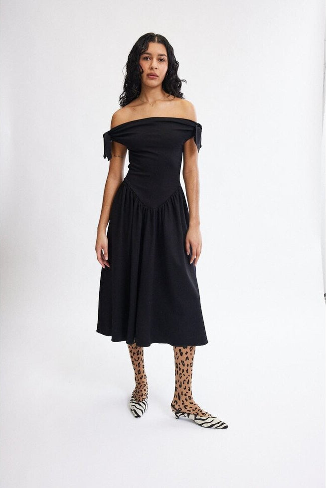 Eliza Faulkner - Coralie Dress Black - Frock Toronto