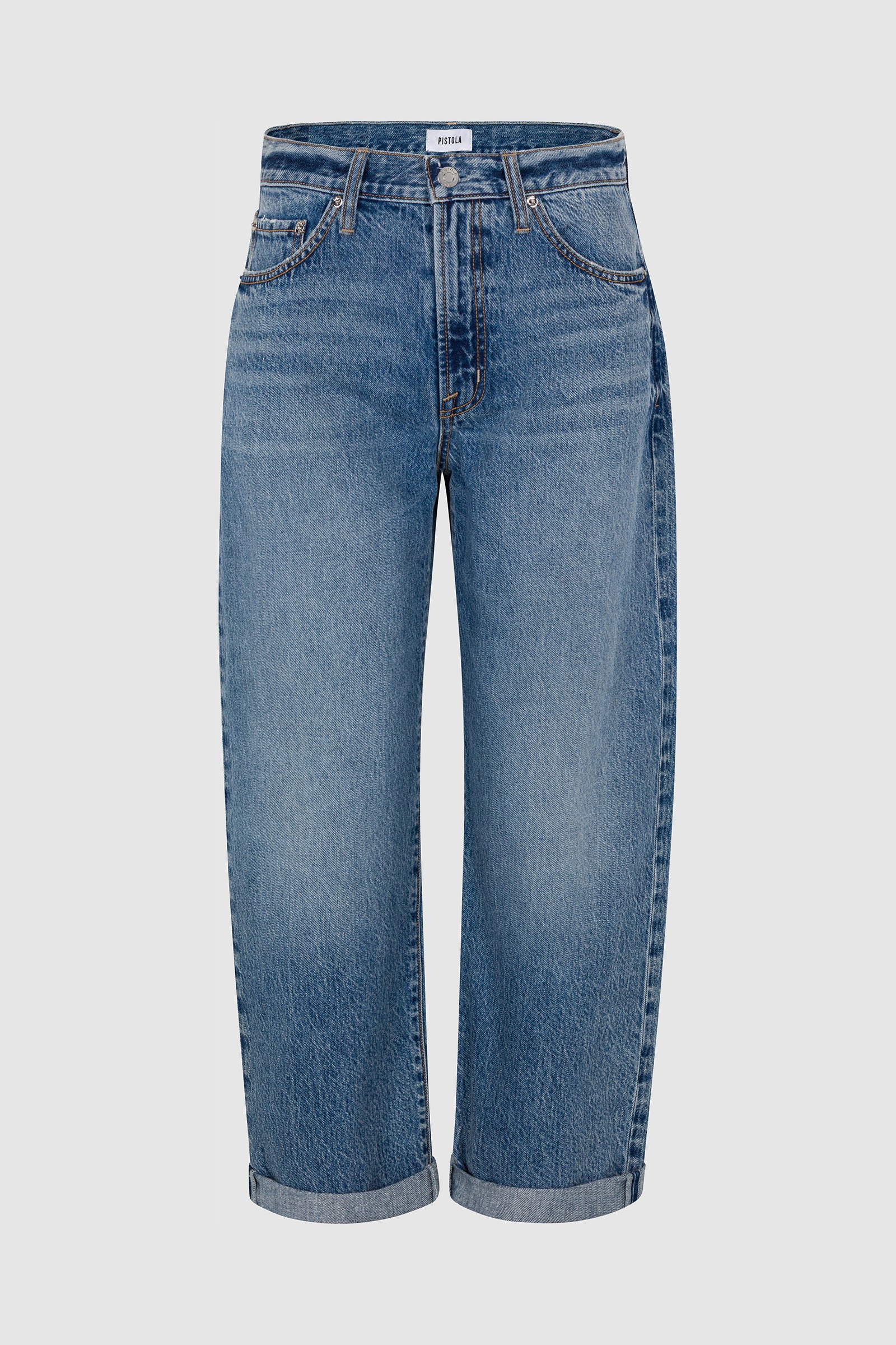 Pistola - Donny Rolled Hem Boyfriend Jeans