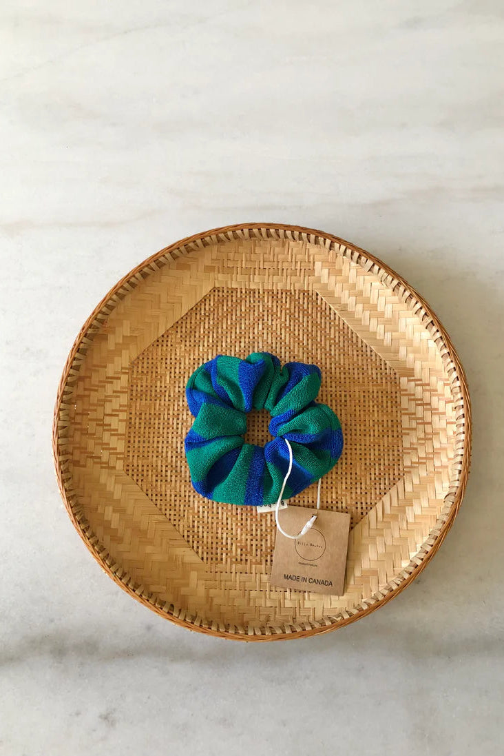 *Billy Bamboo - Toweling Stripe Scrunchie