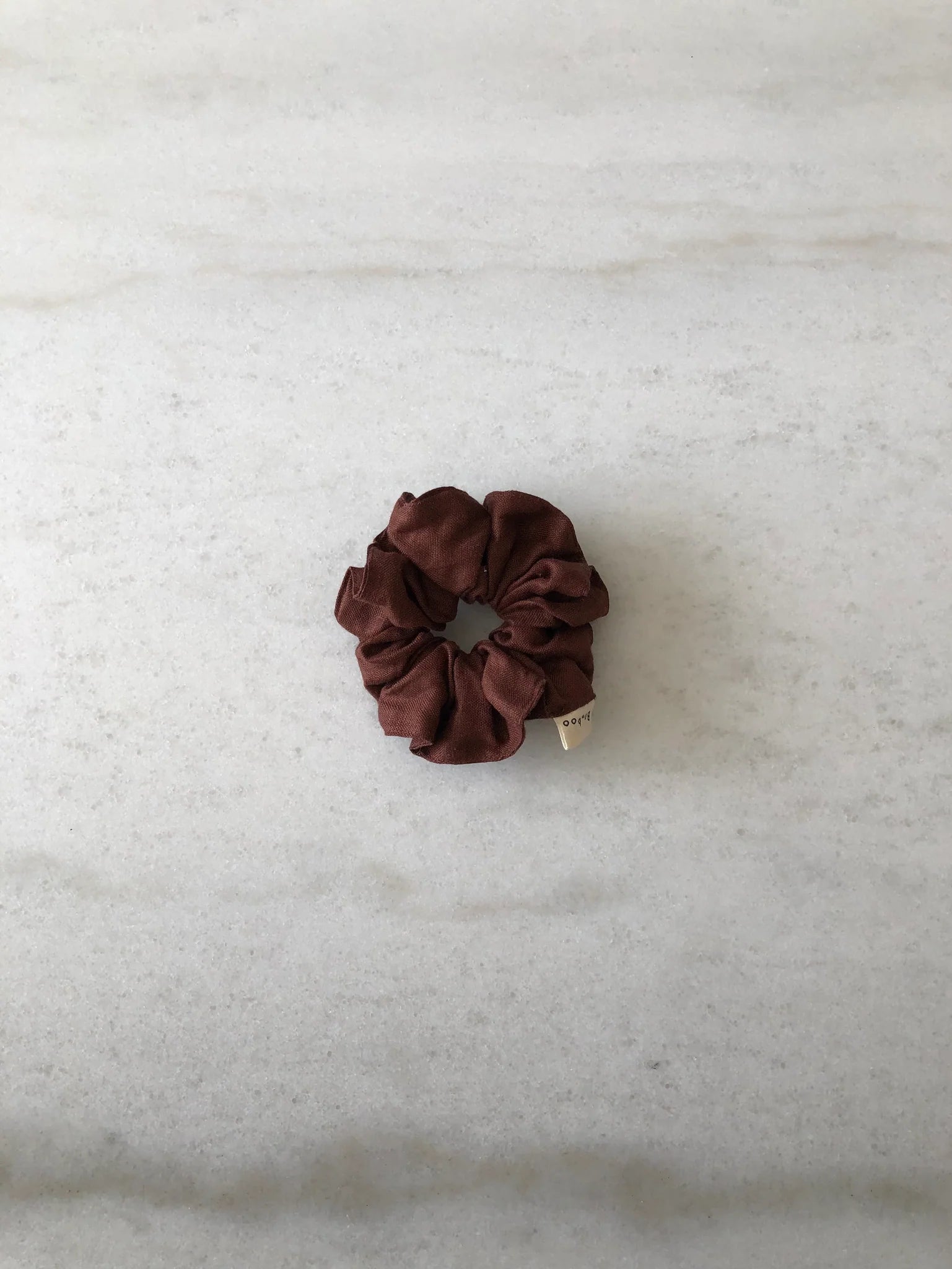 Medium Pure Linen Scrunchie