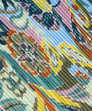 Crazy Paisley Pleated Diamond