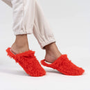 Faux Fur Slide Slippers - Frock Toronto