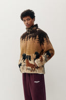Kuwallatee - Printed Sherpa Jacket