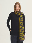 Floral Houndstooth Foulard