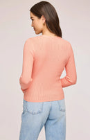 Mia V-Neck Pullover Top