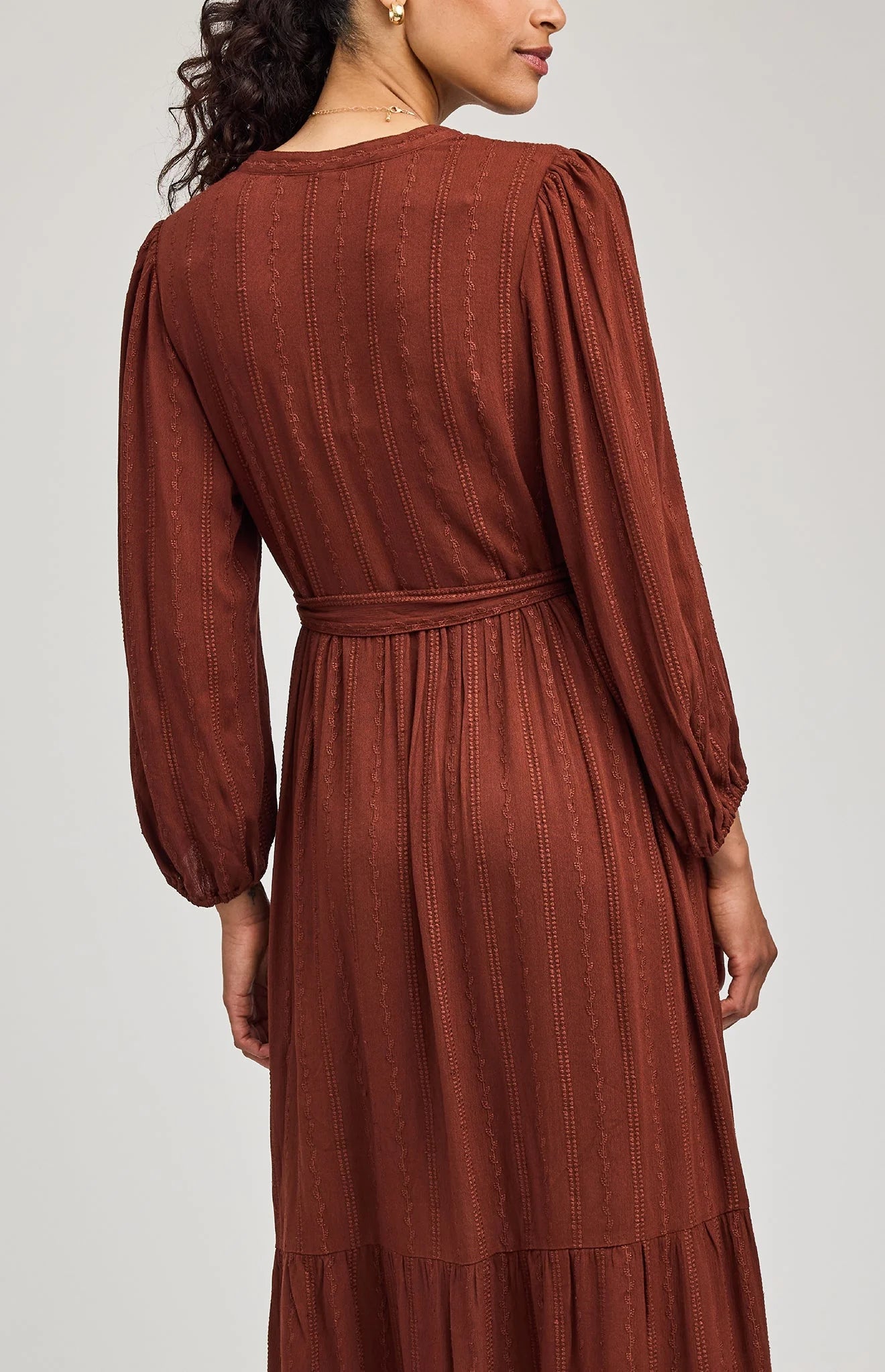 Monroe Dress Mahogany - Frock Toronto