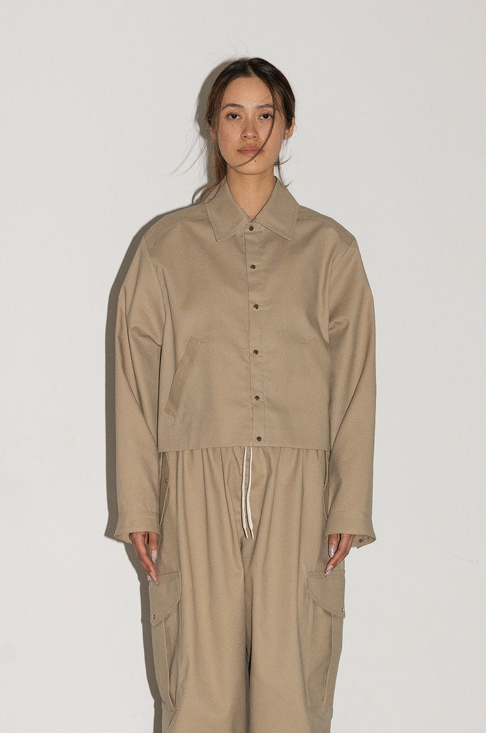 Mercy House - Heather coach jacket - Frock Toronto