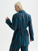 Blanket Stripe DB Blazer - Frock Toronto