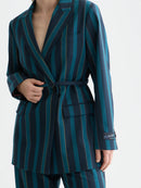 Blanket Stripe DB Blazer - Frock Toronto