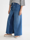 The Wave Cropped Wide Leg