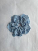 Scalloped Edge Lace Scrunchie