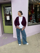 Merino Cuffed Cardigan