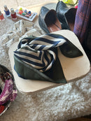 Striped Silk Scarf