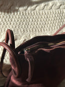 The Sack Bag in Split Leather