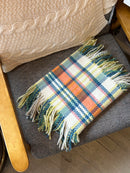 Vintage Plaid Side Fringe - Frock Toronto