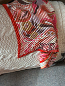 Crazy Paisley Pleated Diamond