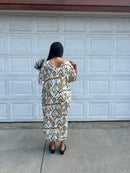 V-Neck Loose Dress