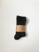 Waffle Gingham Socks