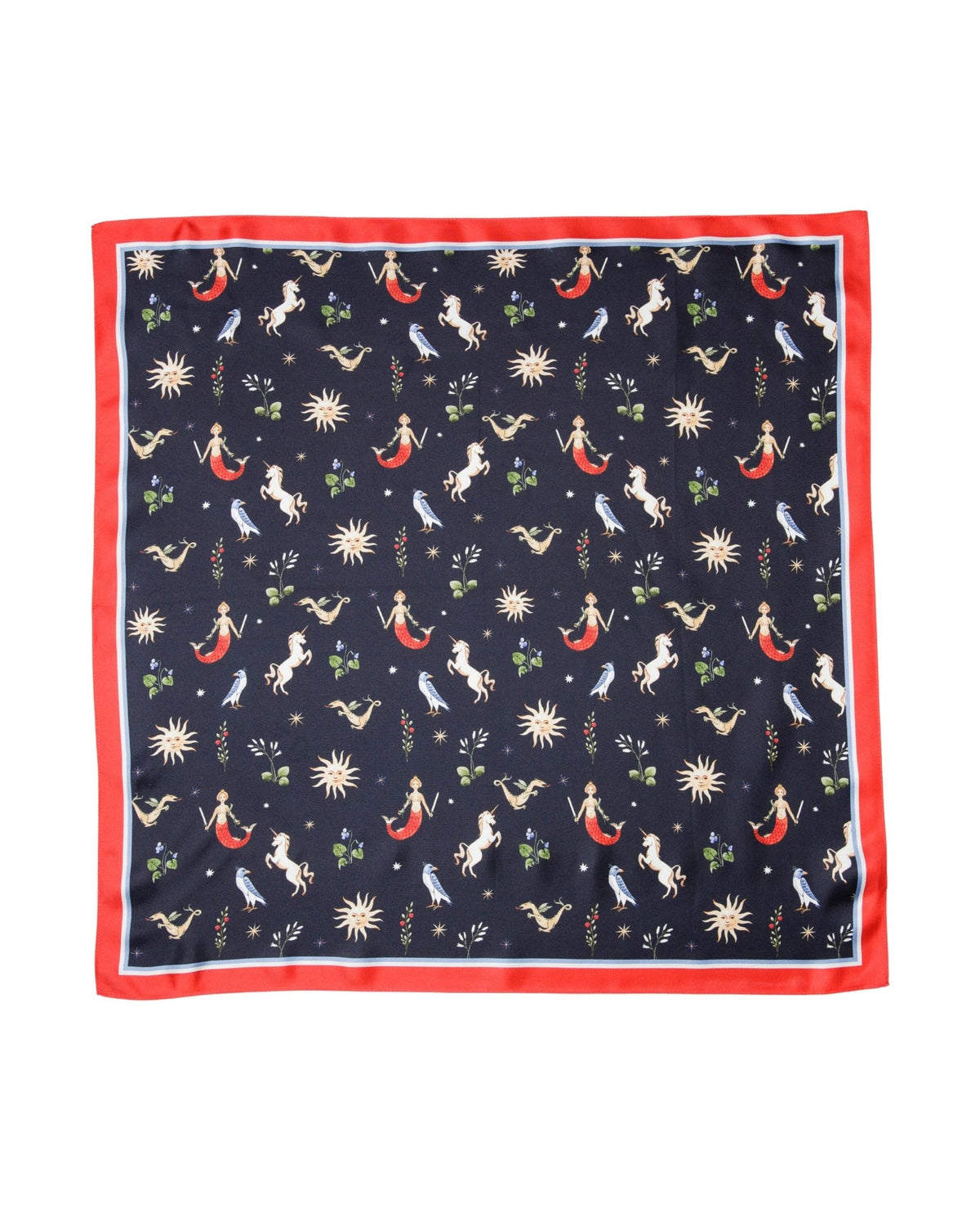 *Palm Palm Classic Silk Scarf