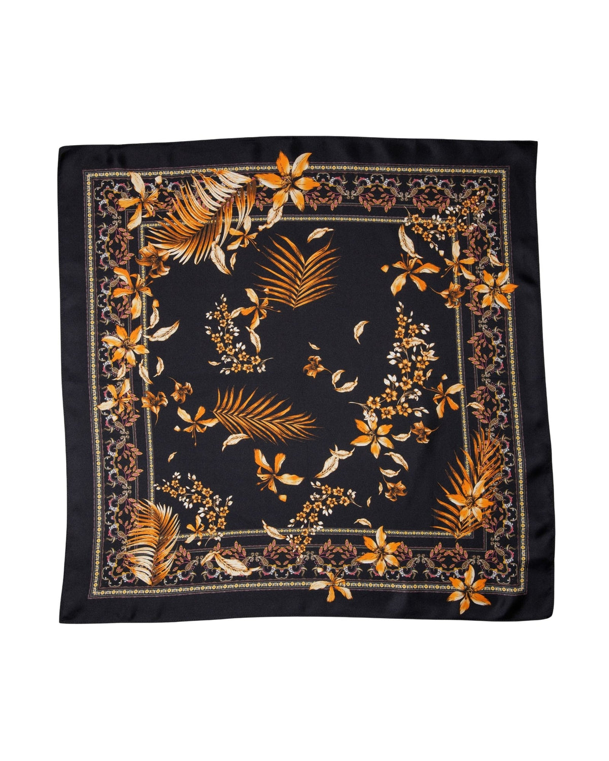 *Palm Palm Classic Silk Scarf