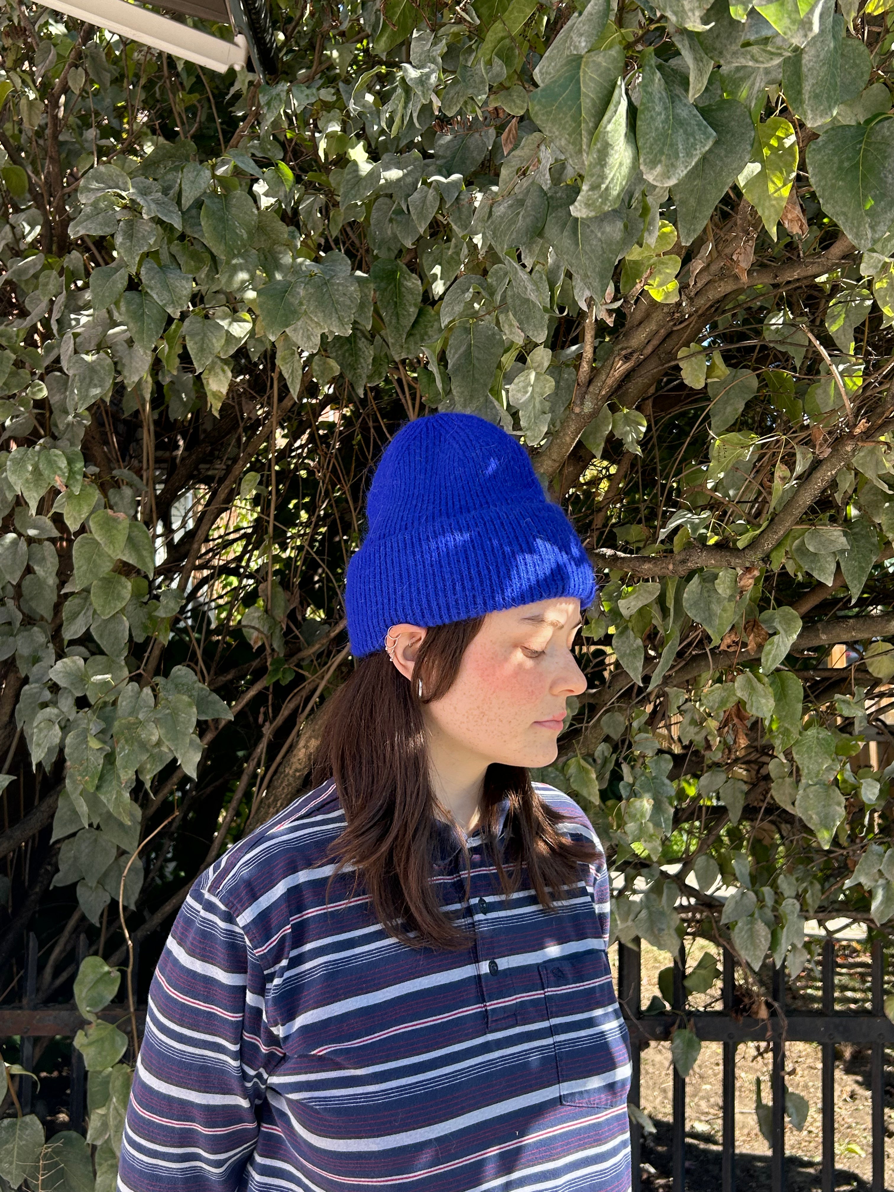 Royal Angora Beanie