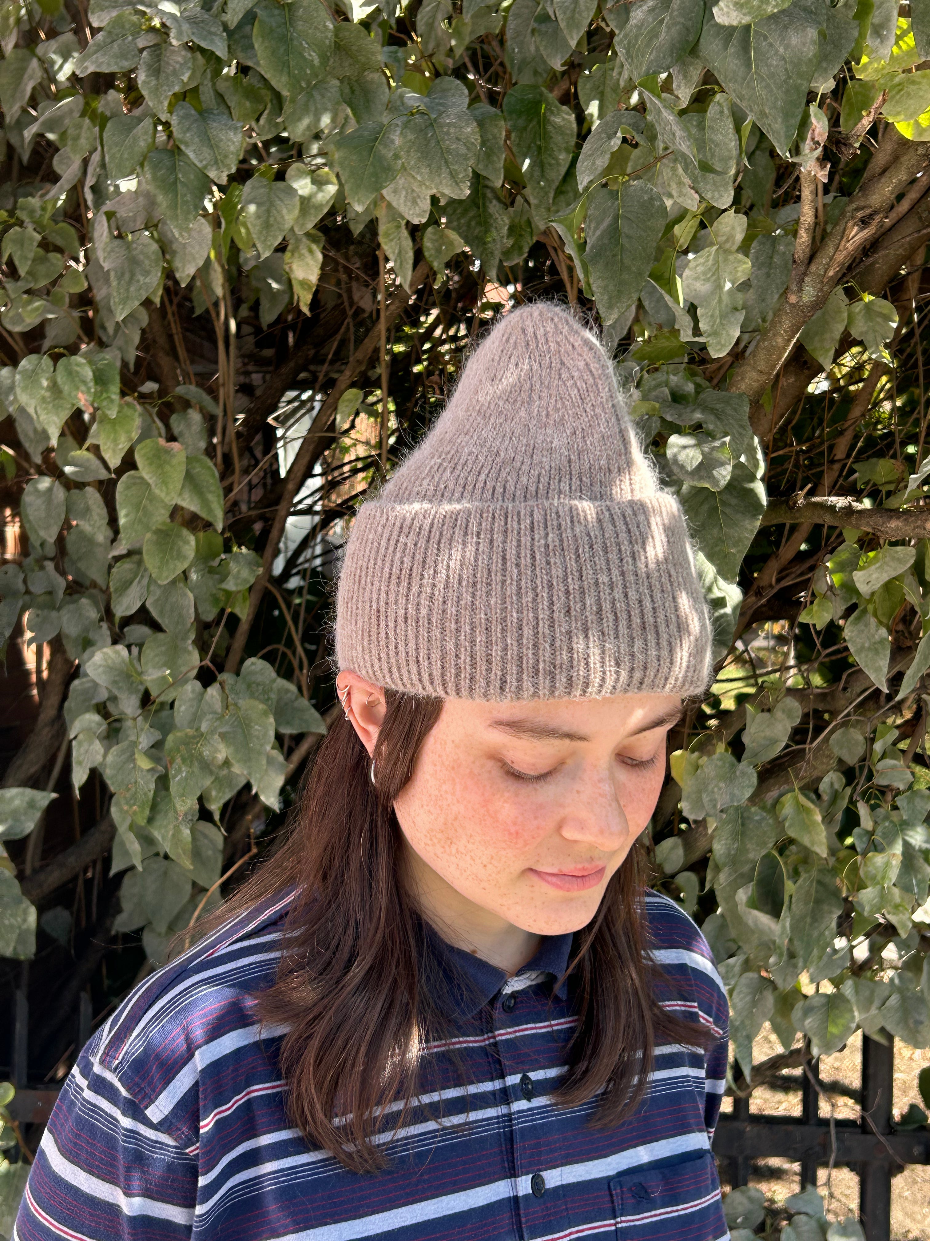 Royal Angora Beanie