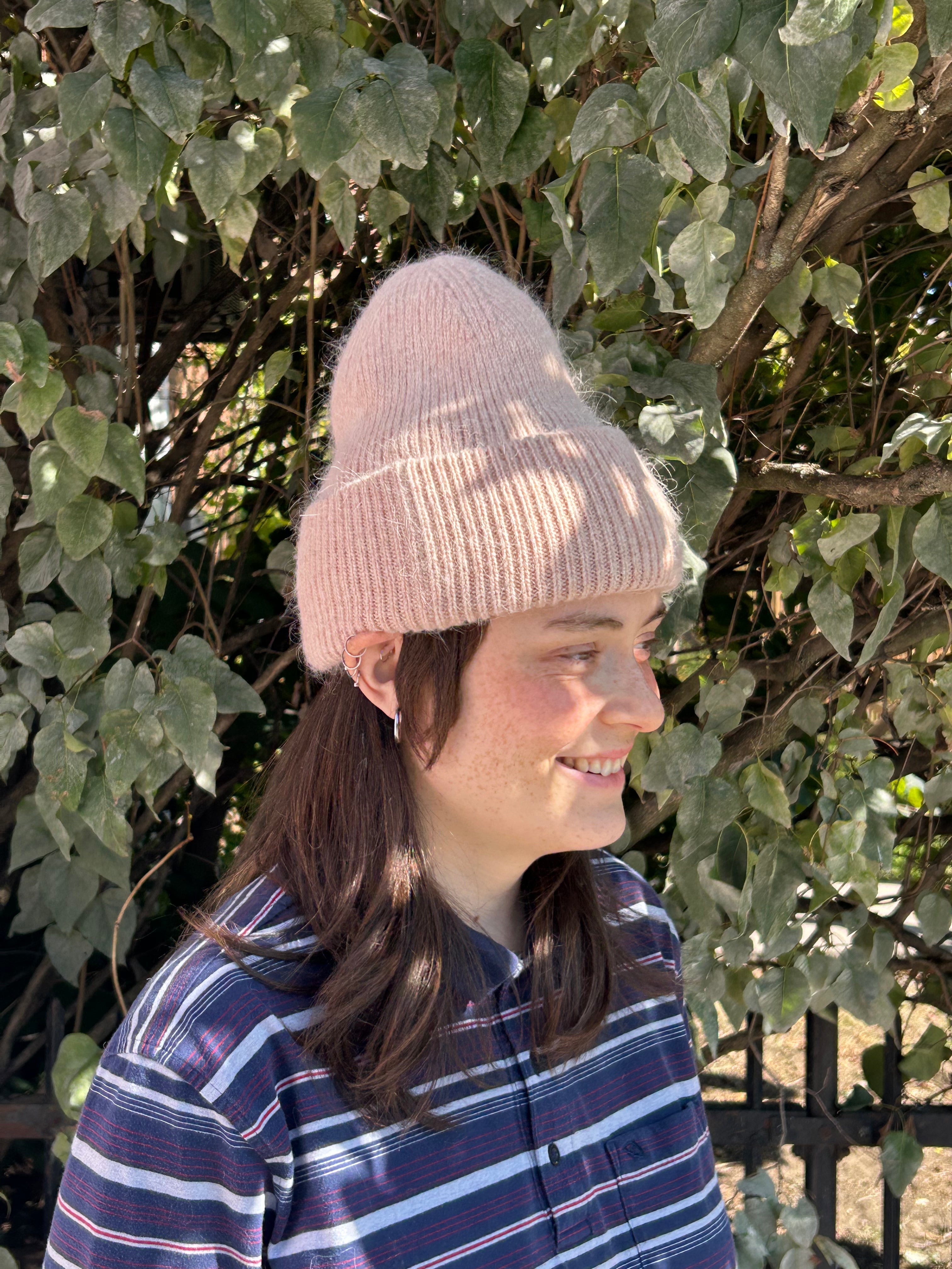 Royal Angora Beanie