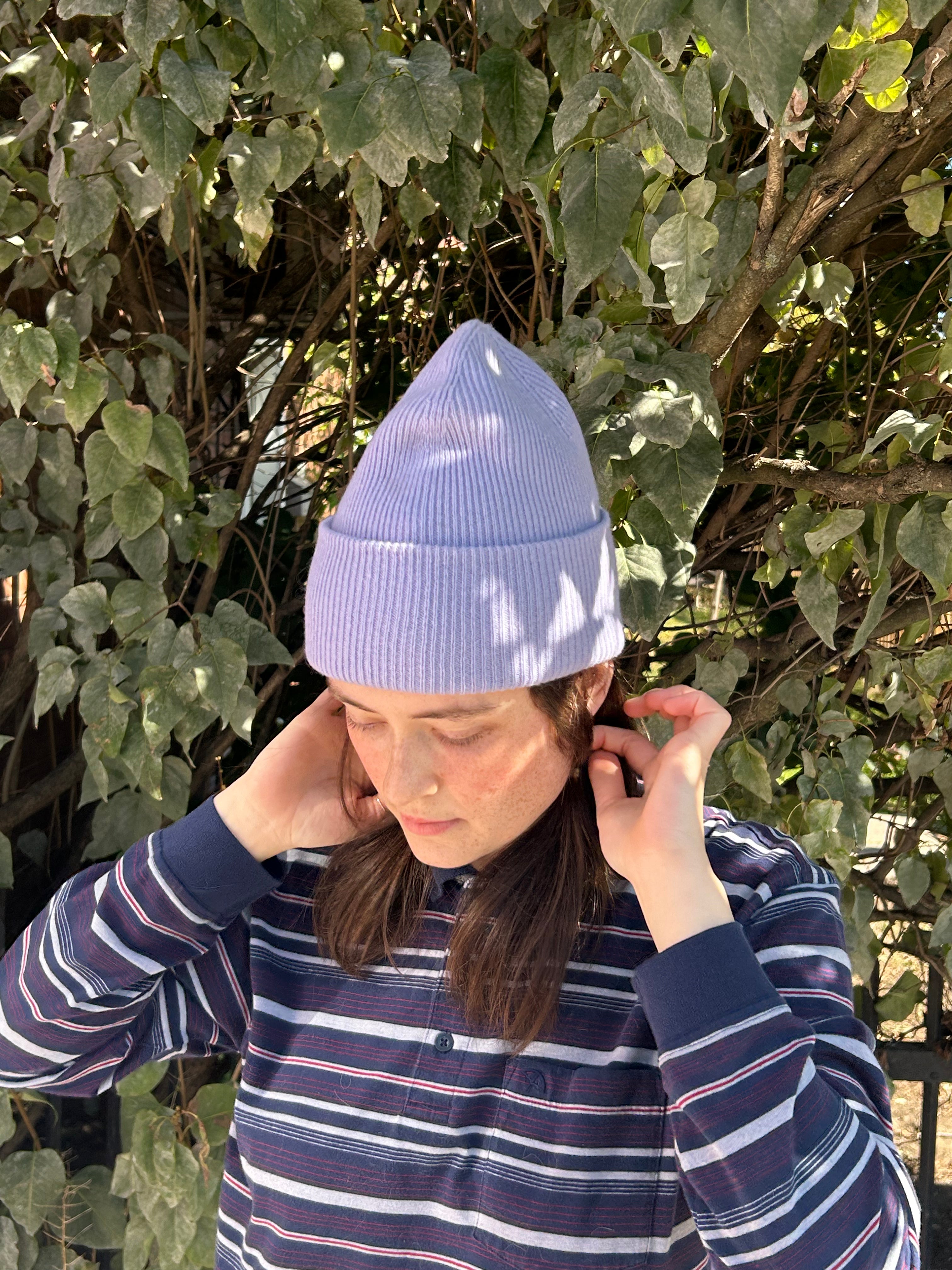 Merino Wool Beanie - Double