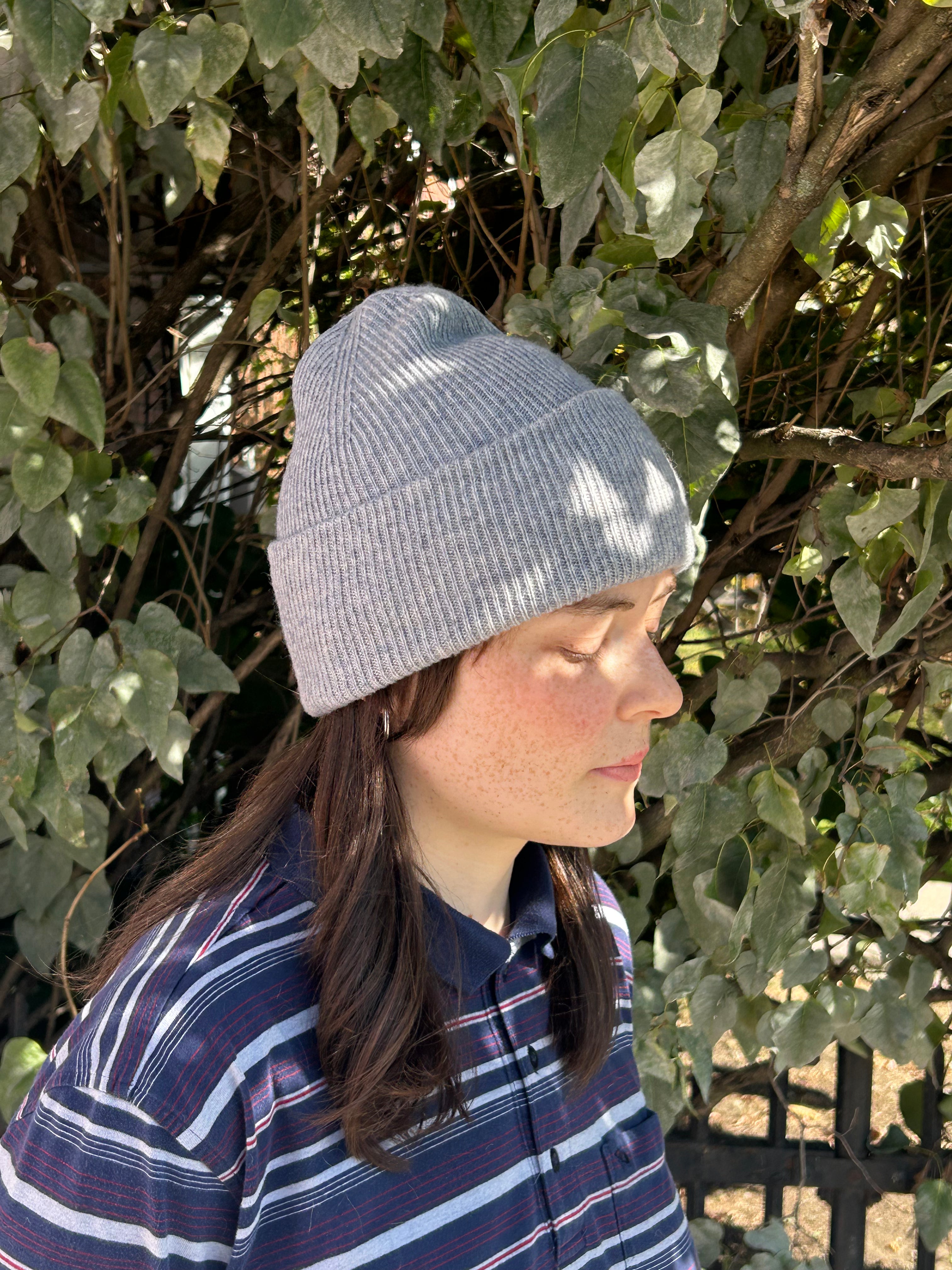 Merino Wool Beanie - Double