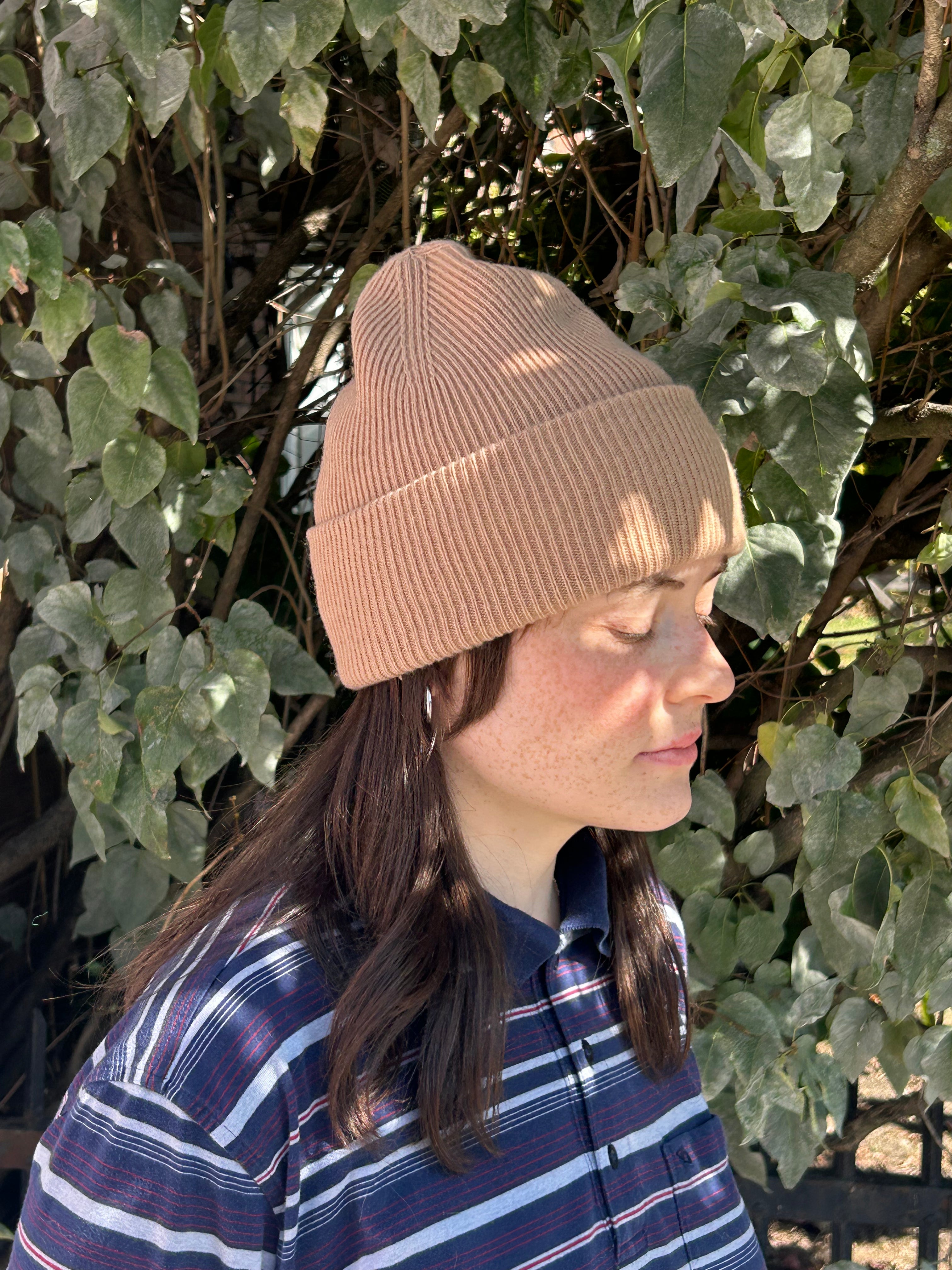 Merino Wool Beanie - Double